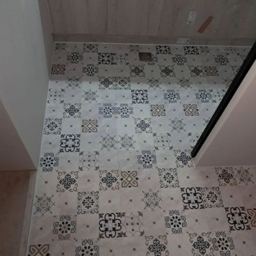 SPC 花磚地板專業代工安裝｜風格拼接施工